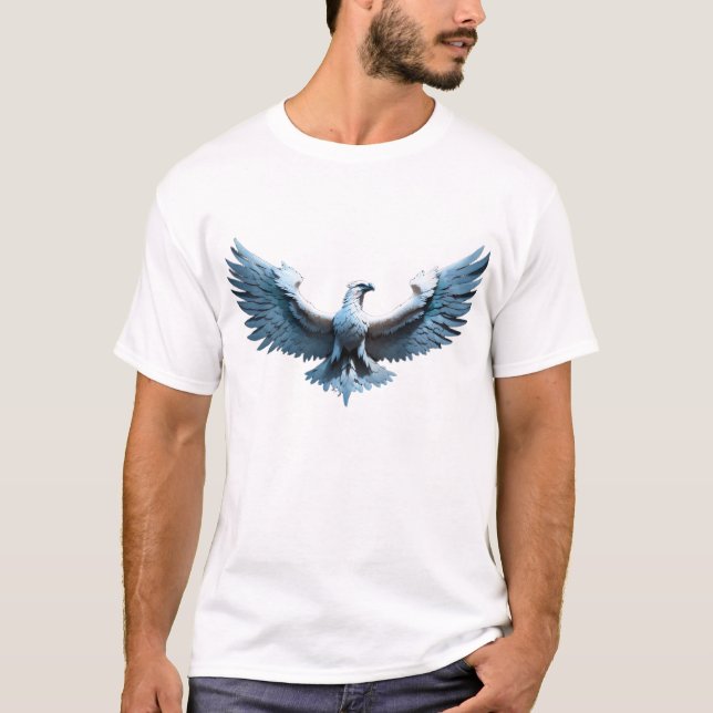 Eagle de la Liberté - Majestic Flight T-Shirt (Devant)