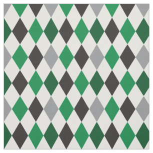 Eagle Green et Jacquard noir Motif tissu