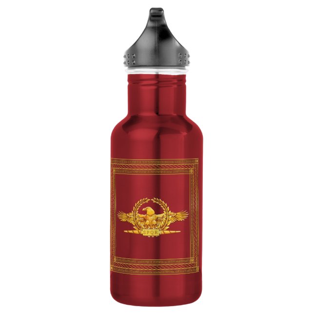 Eagle impérial romain et bouteille d'eau de SPQR (Droite)