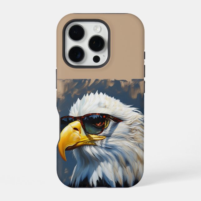 Eagle iPhone 16 pro Coque (Verso)