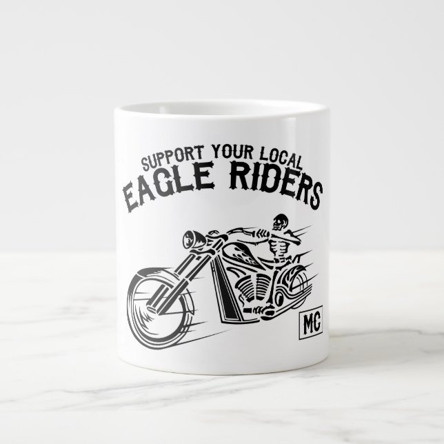 Eagle Riders MC Jumbo Coffee Mug (Devant)