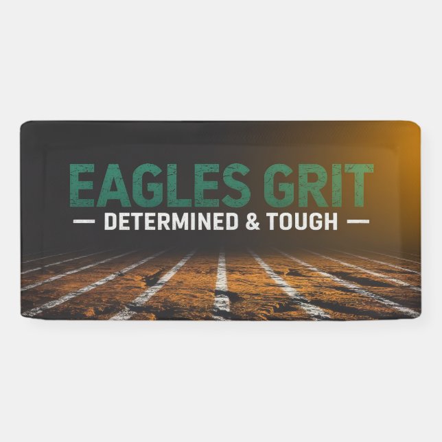 Eagles Spirit - Bannière de l'Esprit Grit et Déter (Horizontal)