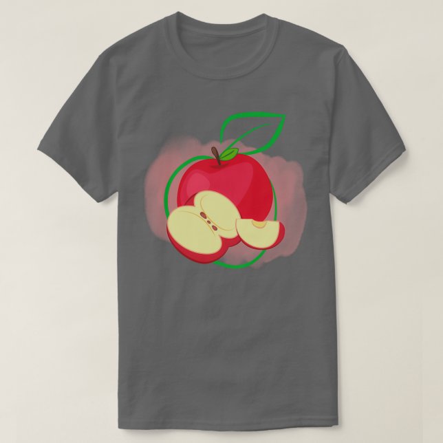 Eapple Funny Apple Vintage cadeau classique TShirt (Design devant)
