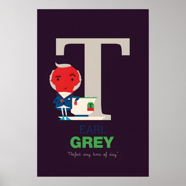 Earl Grey Tea Poster by Spencer Wilson (Devant)