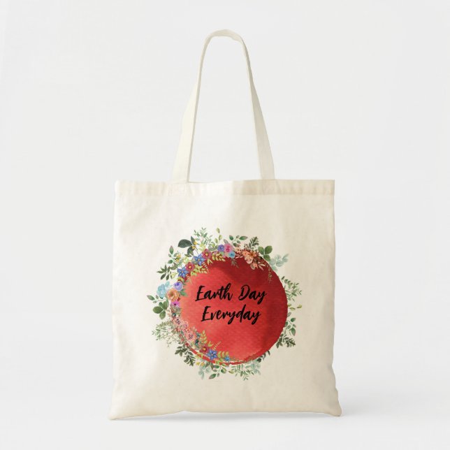 Earth Day, Everyday Tote Bag (Devant)