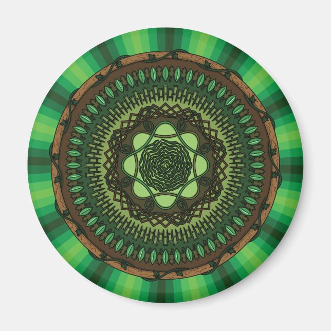Earth Mandala Magnet (Devant)
