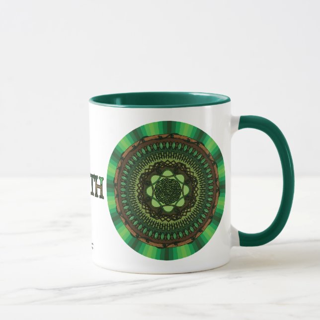 Earth Mandala Mug (Droite)