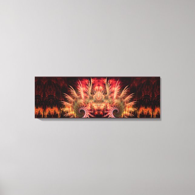 Earth Royale : Art Fractal :  Toile Encadrée (Recto)
