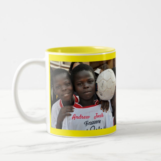 Easily Create Your Personalised Custom Photo Mug (Gauche)