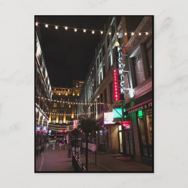 East 4th Street, Cleveland, Ohio Photo Carte posta (Devant)