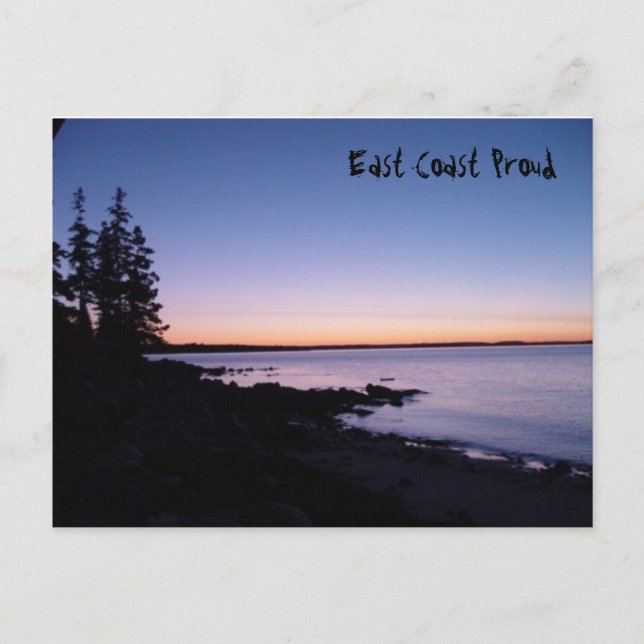 East Coast Fier - Carte postale Sunrise (Devant)