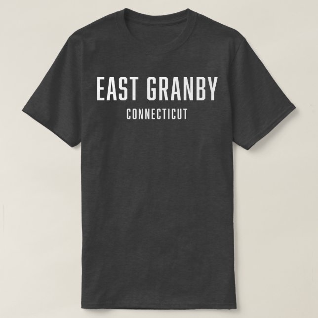 East Granby Connecticut TShirt (Design devant)