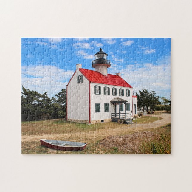 East Point Lighthouse, New Jersey Jigsaw Puzzle (Horizontal)