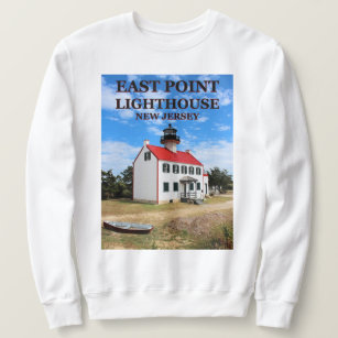 East Point Lighthouse, New Jersey Sweatshirt