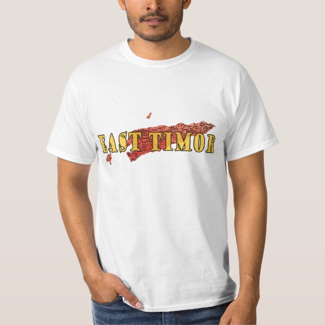East Timor map T-Shirt (Devant)