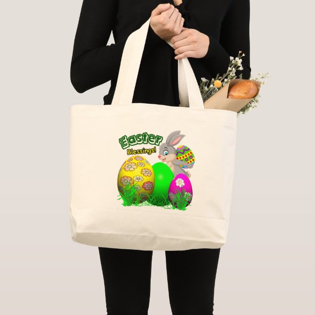 Easter Blessings-Easter Tote Bag (Devant (produit))