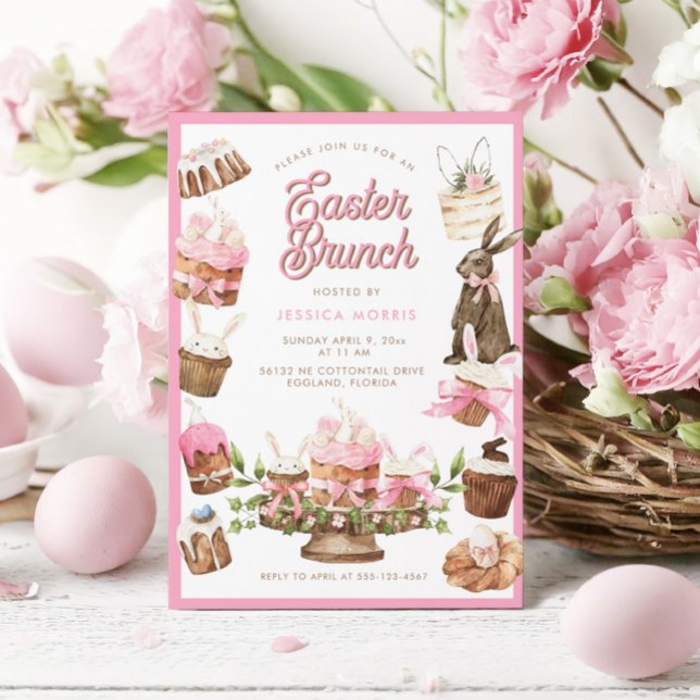 Easter Brunch Invitation (Créateur téléchargé)