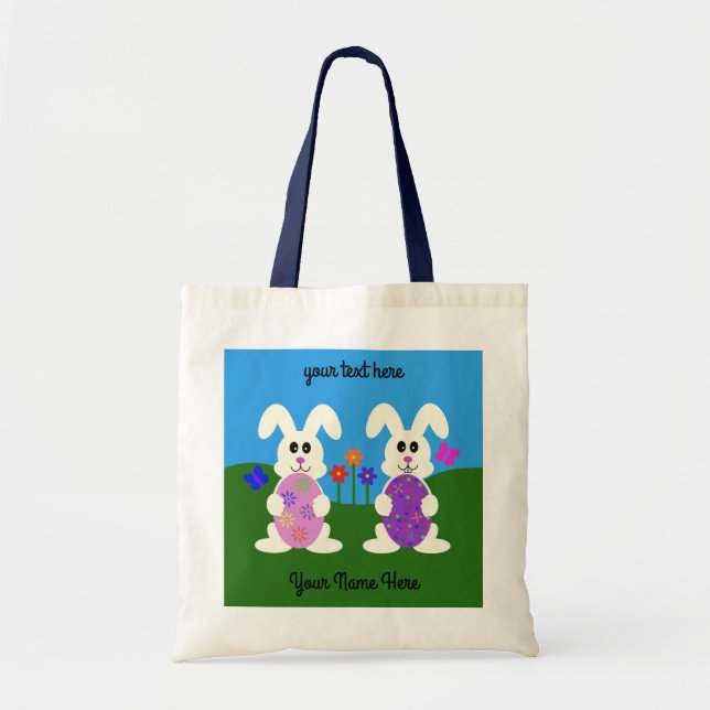 Easter Bunny #5 Tote Bag (Devant)