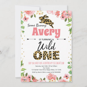 Easter Bunny Girl premier anniversaire rose Invita