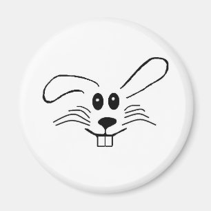 EASTER BUNNY MAGNET