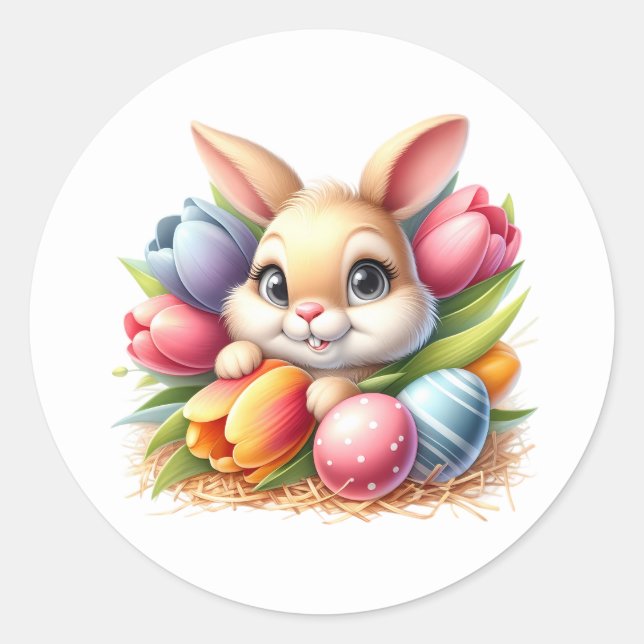 Easter Bunny Stickers (Devant)