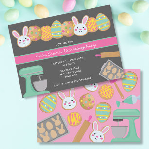 EASTER COOKIE INVITATION PARTI