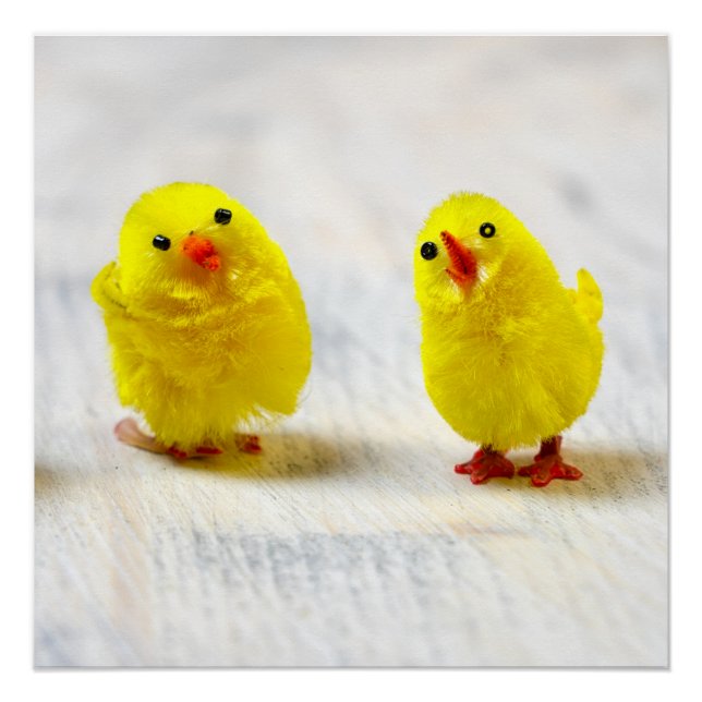 Easter Decoration - chicks en row (Devant)