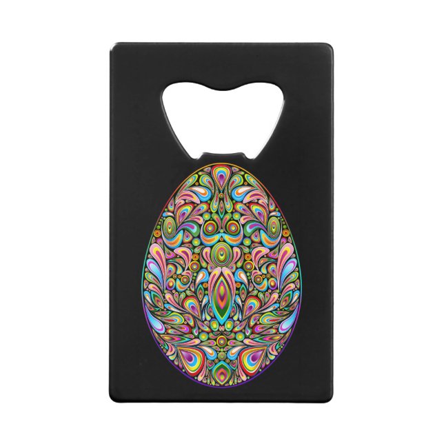 Easter Egg Psychedelic Design Kids Organic T-Shirt (Devant)