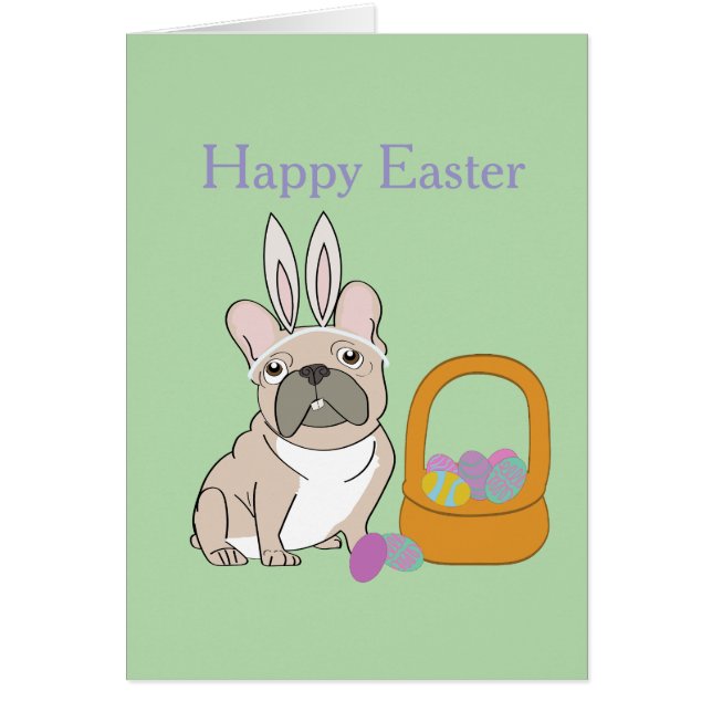 Easter French Bulldog (Devant)