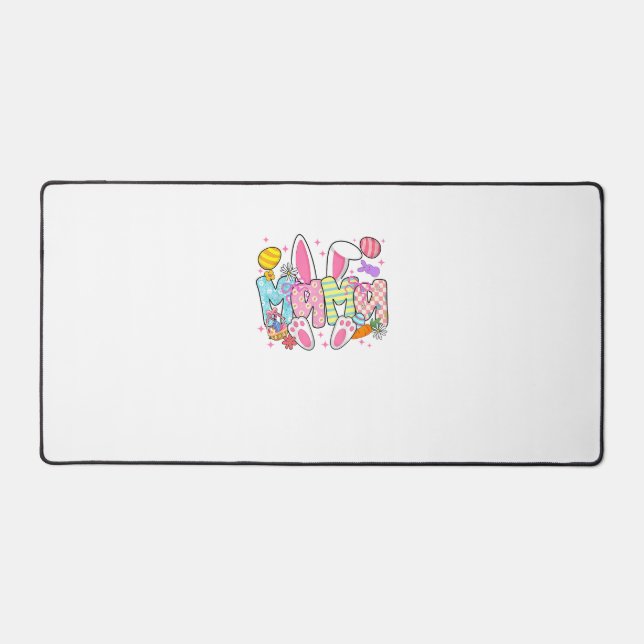 Easter Mama Bunny Ears Coquette Bow Easter Rabbit  (Recto)