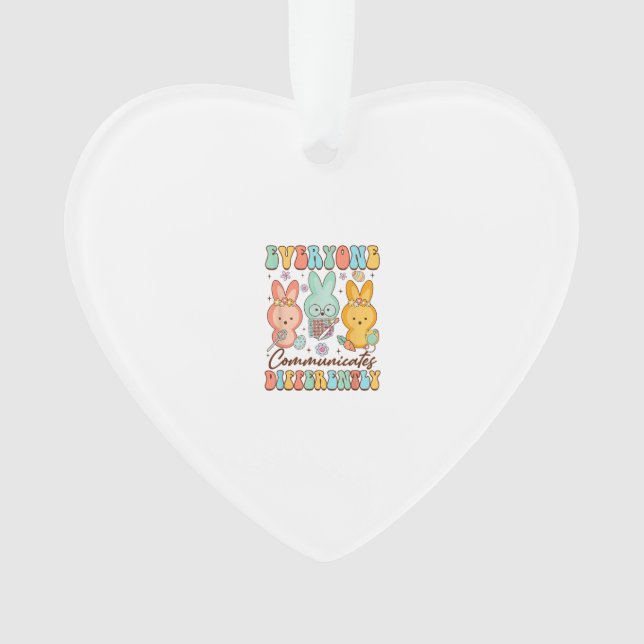 Easter Speech Therapy SLP Everyone Communicates Di (devant)