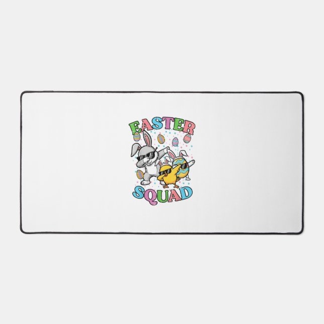 Easter Squad Bunny Egg Chick Dab Crew Matching Men (Recto)