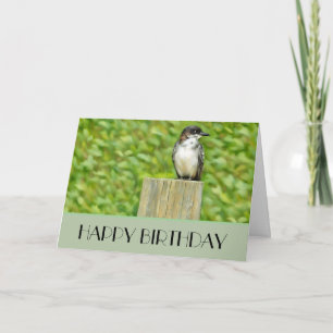 Eastern Kingbird - Carte d'anniversaire