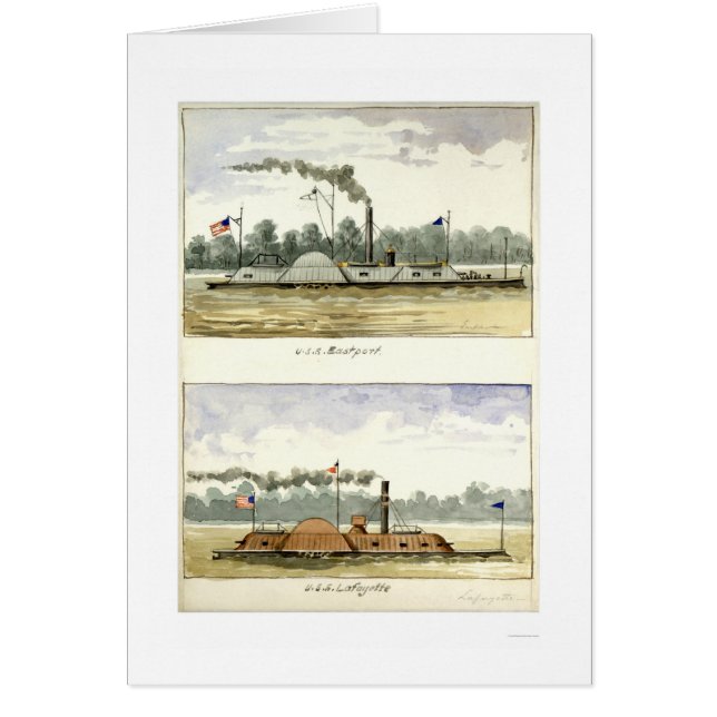 Eastport blindé par D.M.N. Stouffer 1864 (Devant)