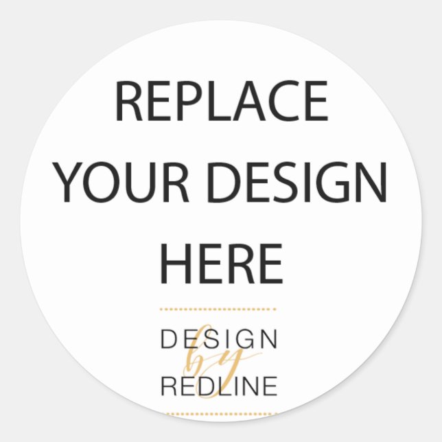 Easy CUSTOM imprimer votre autocollant conception (Devant)