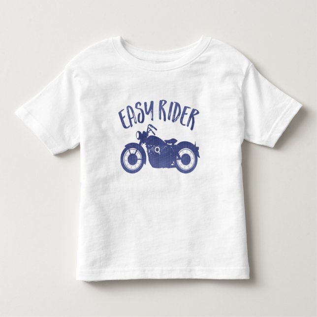 Easy Rider Denim Print T-Shirt (Devant)