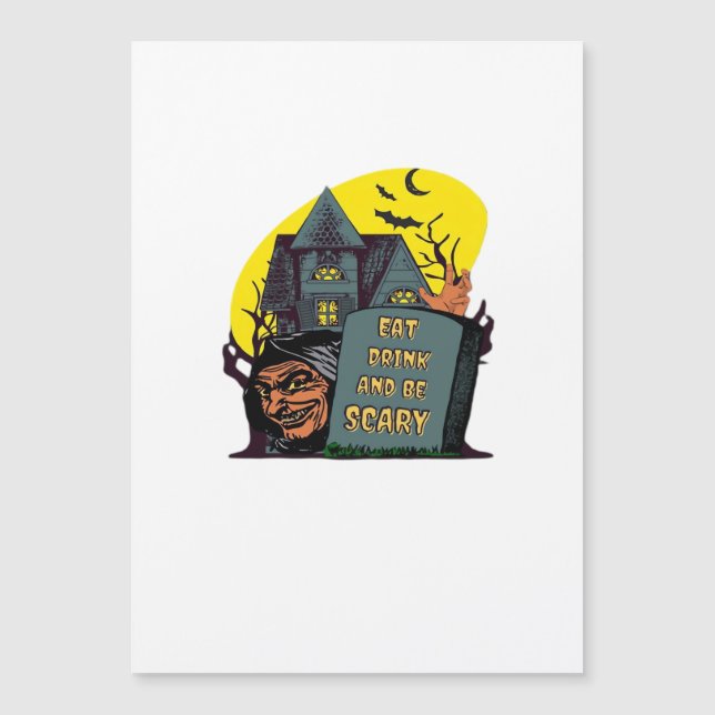 Eat Drink And Be Scary Classic Simple (Devant)