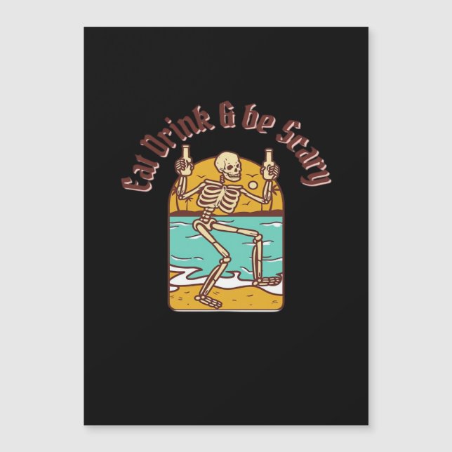 Eat Drink And Be Scary Simple Clean (Devant)