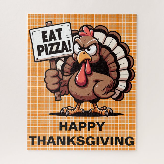 Eat Pizza Turquie Puzzle (Vertical)