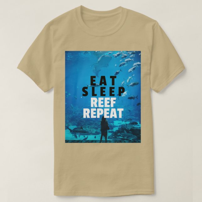 EAT SLEEP REEF REPEAT Classic TShirt (Design devant)