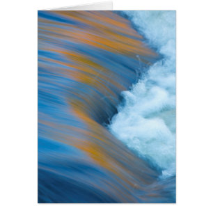 Eau bleue abstraite, Canada