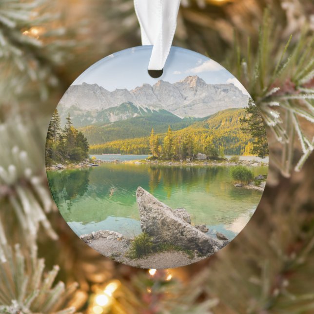 Eau | Dachstein Mountains Lake Allemagne (Arbre)