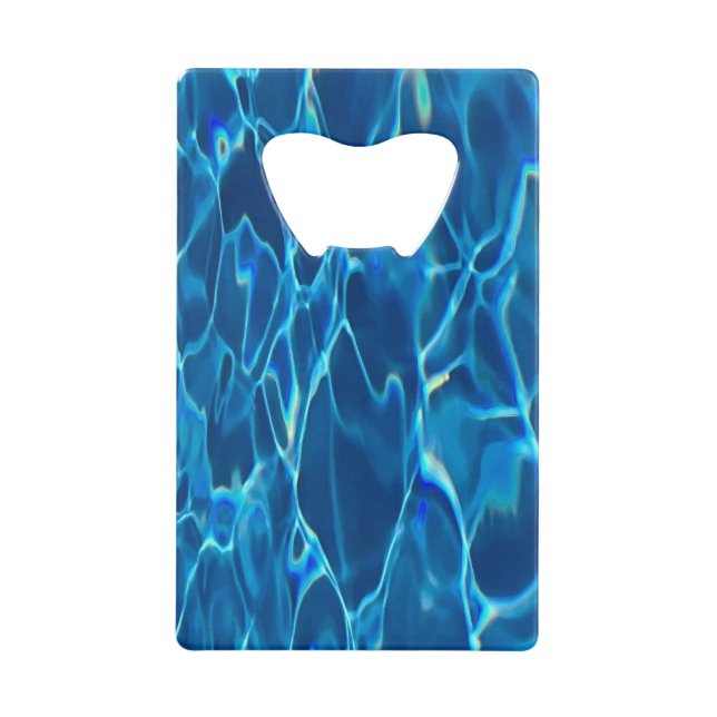Eau de la piscine bleu foncé (Devant)
