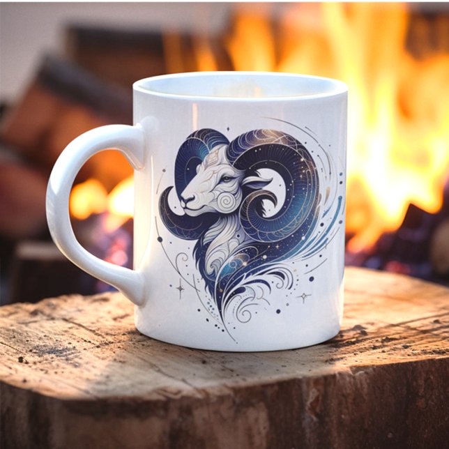 Eau Élégante Baies Zodiac Mug Personnalisé (Créateur téléchargé)
