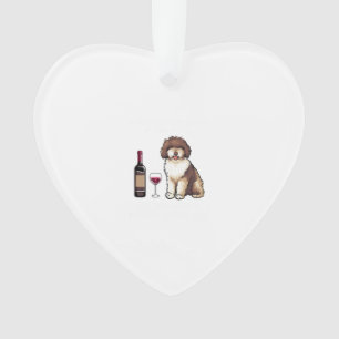 Eau espagnole et vin Chien drôle 1