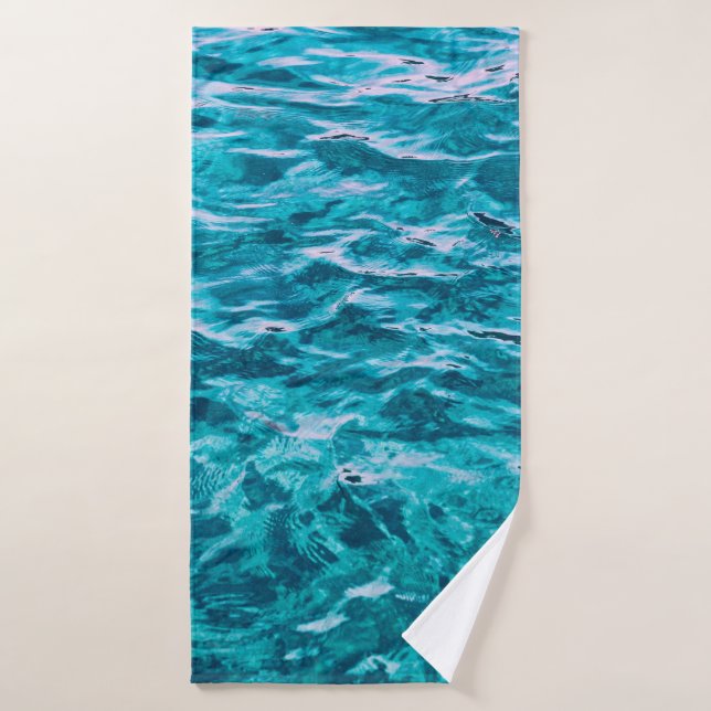 Eau mer texture de la mer nature (Serviette de bain)