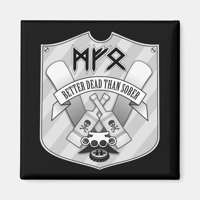 EB - Metal Shield Magnet (Devant)