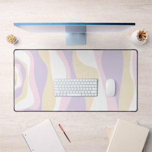 Ebb et flux 4 - Pastel rose, jaune et violet