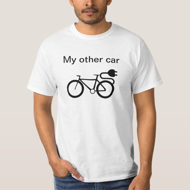 EBike mon autre voiture est un T-shirt d'Ebike (Devant)