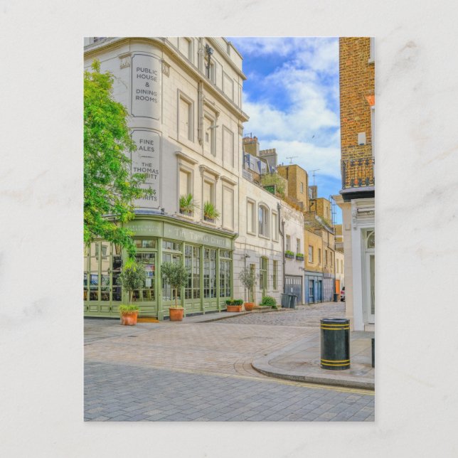 Ebury Mews, Belgravia, carte postale Londres (Devant)